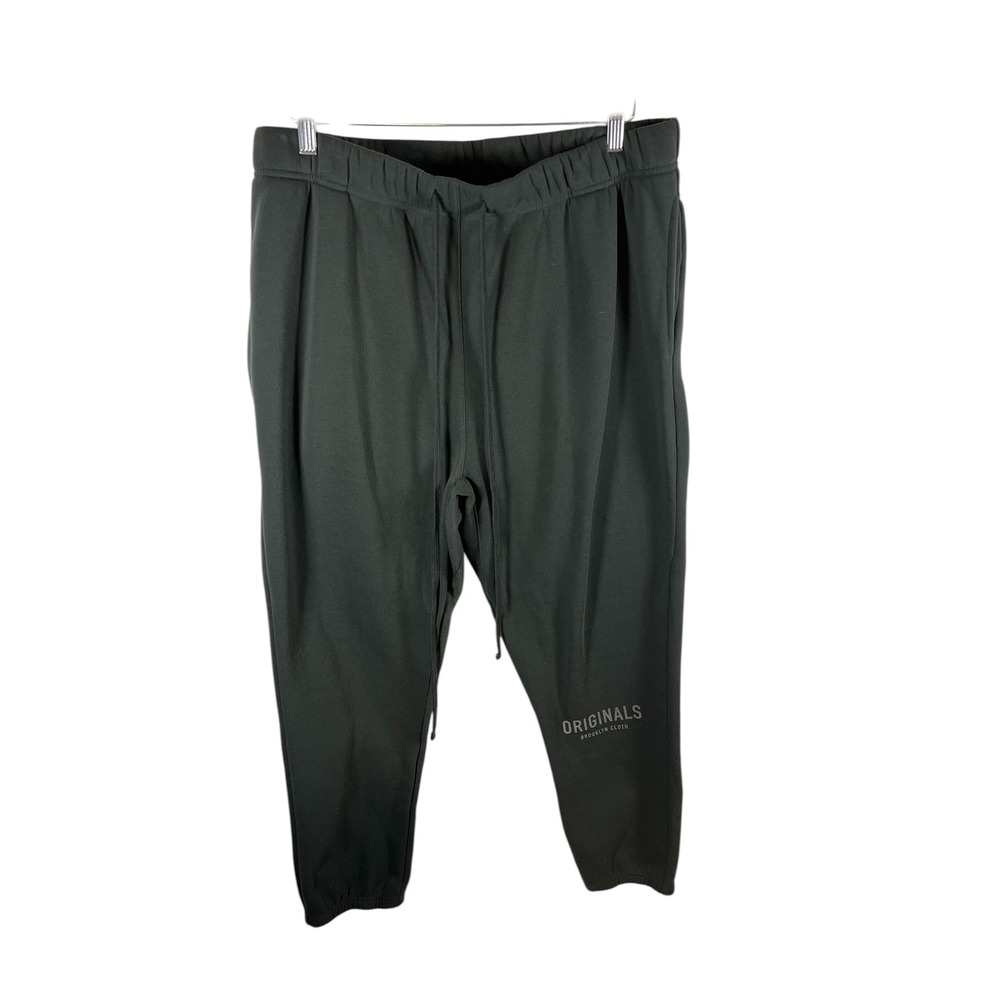 Brooklyn Cloth Originals Joggers Mens Large Gray Fleece‎ Sweatpants L